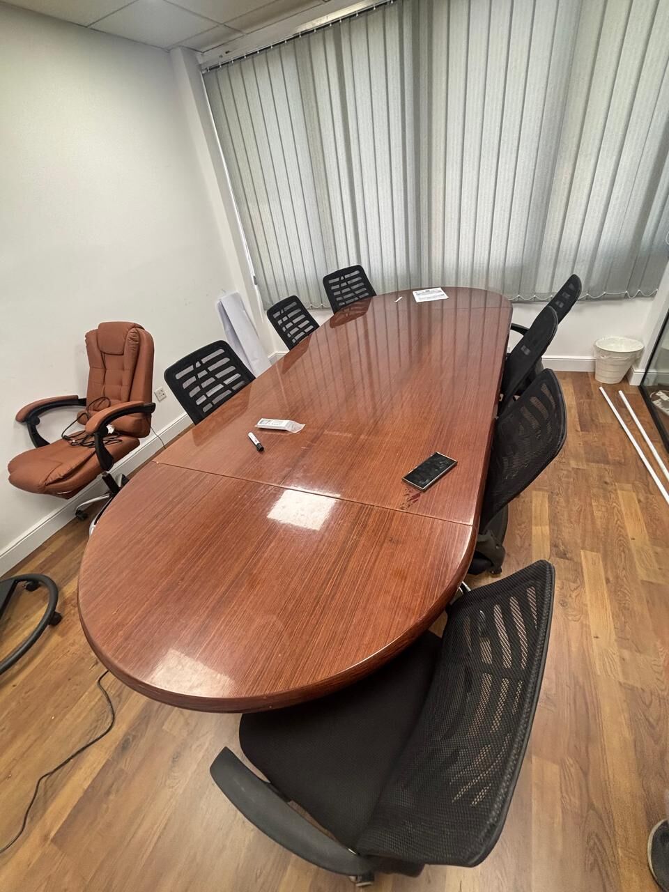 Riyadh, Furniture, SAR 875,  Meeting Table & Office Chair For Sale