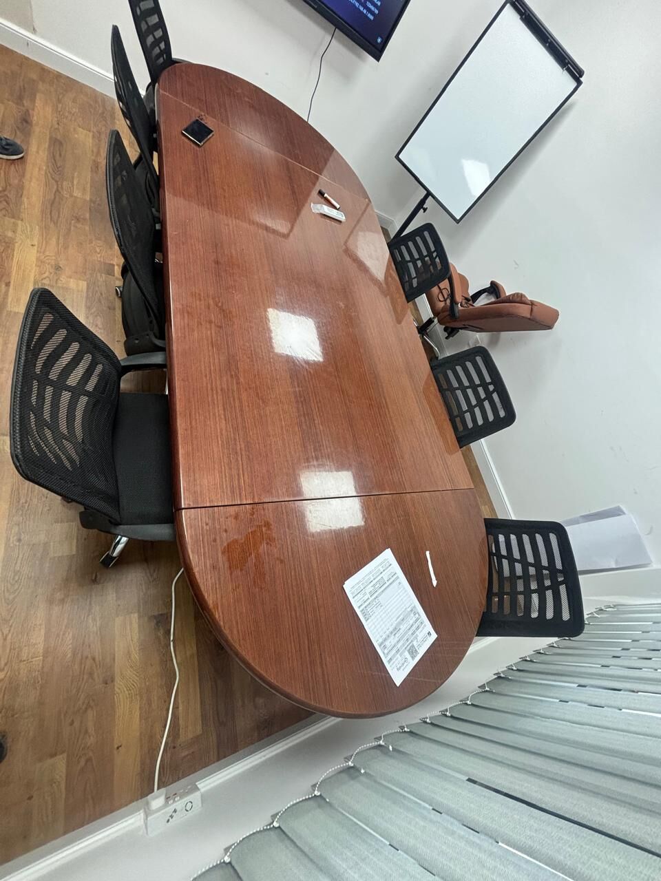 Riyadh, Furniture, SAR 875,  Meeting Table & Office Chair For Sale