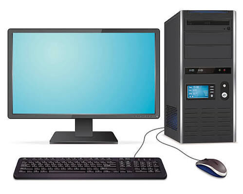 Gudaibiya, Computers, BHD 35,  Full Desktop Set Including CPU, Monitor, Keyboard, Mouse, And Cables.