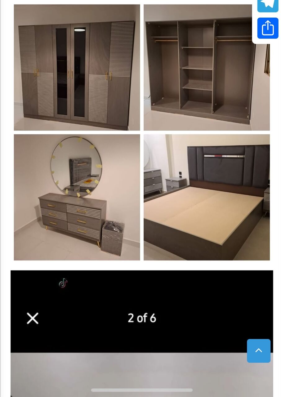 Al Yasmin, Furniture, SAR 1,  New Bedroom Set Sale Online Home Devlree Free