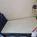 BHD 15,  Single Wooden Bed And Mattress For Sale