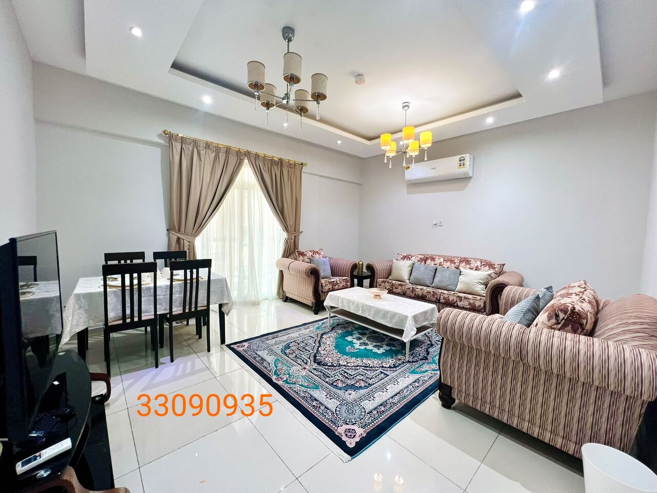 Hidd, Apartments, Flats, Houses & Villas, BHD 300/month,  Furnished,  2 BR,  2bhk Fully Furnished Apartment For Rent In Hidd For 300bd With Pool