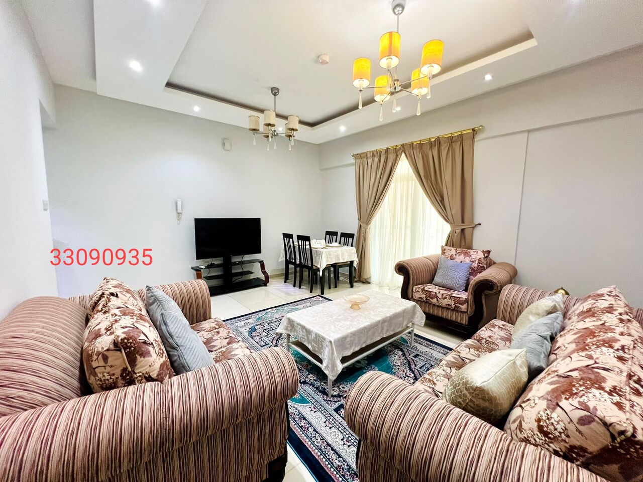Hidd, Apartments, Flats, Houses & Villas, BHD 300/month,  Furnished,  2 BR,  2bhk Fully Furnished Apartment For Rent In Hidd For 300bd With Pool