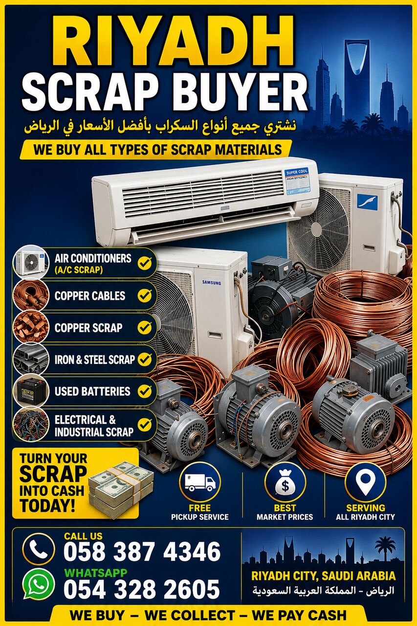 Riyadh, Items Wanted, Riyadh Scrap Buyer Scrap Dealer Scrap Trading Company Building Demolition Works Riyadh Cit