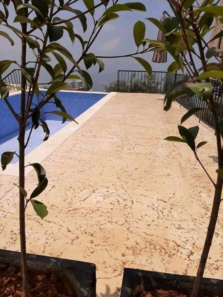 Riyadh, Interior Design, Stamped Concrete Finishing Service