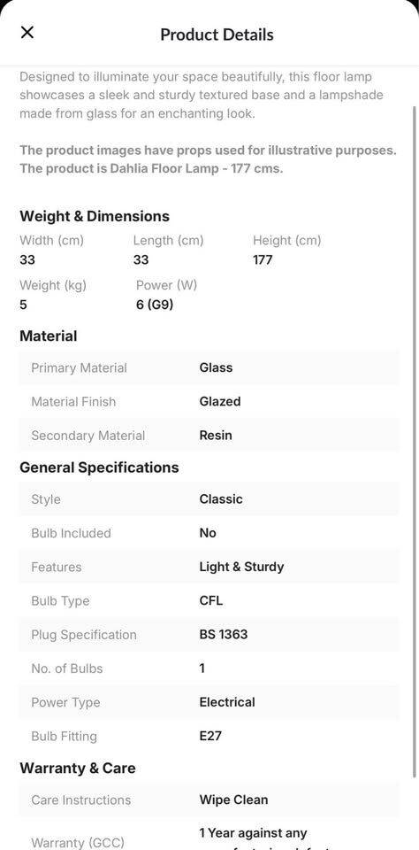 Al Yarmouk, Household Items, SAR 250,  2 Floor Lamps (Home Centre) For SALE
