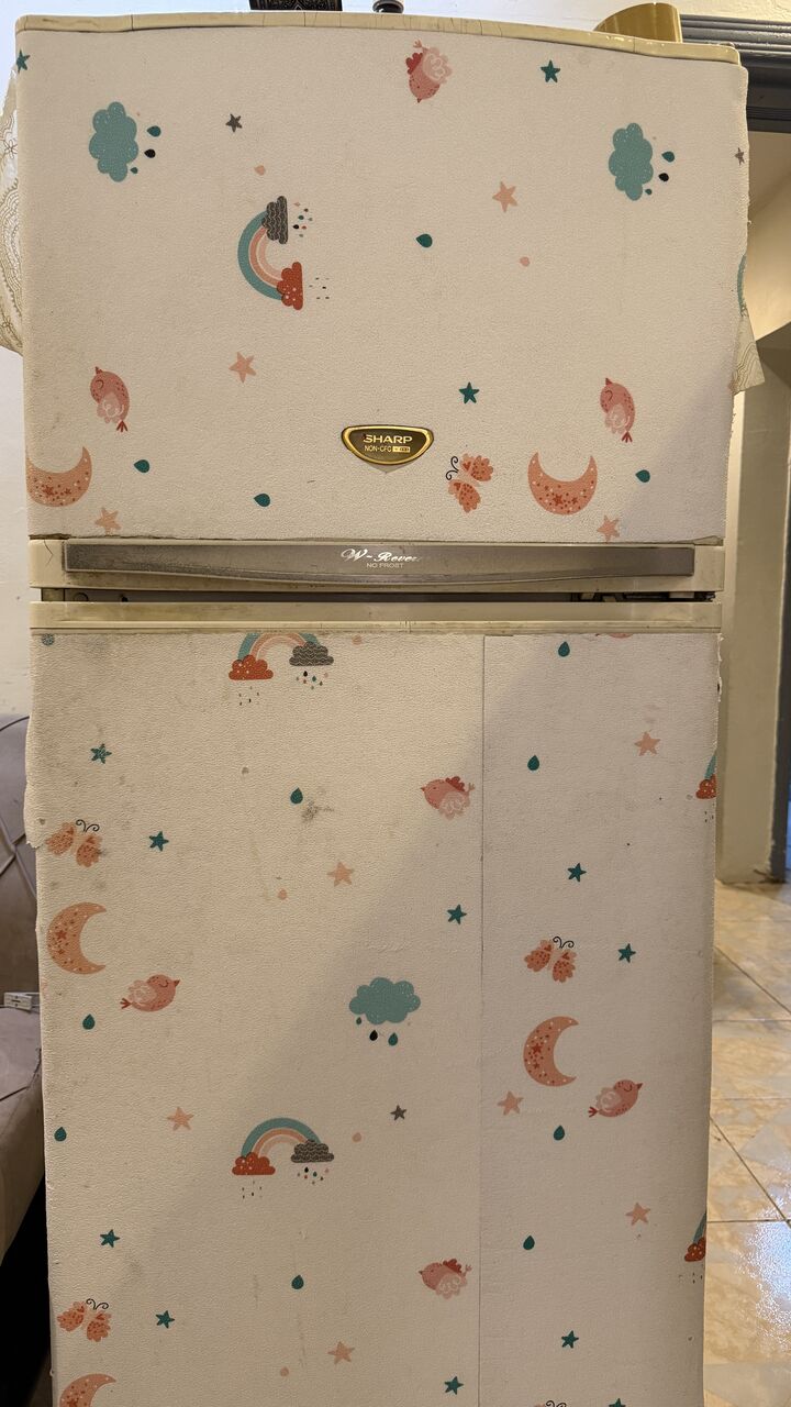 Al Rawdah, Appliances, SAR 250,  FOR SALE: Sharp No-Frost Refrigerator (Good Working Condition)