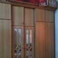 SAR 650,  Large Wooden Wardrobe With Mirrors &ndash; SAR 650 Negotiable #0502743289