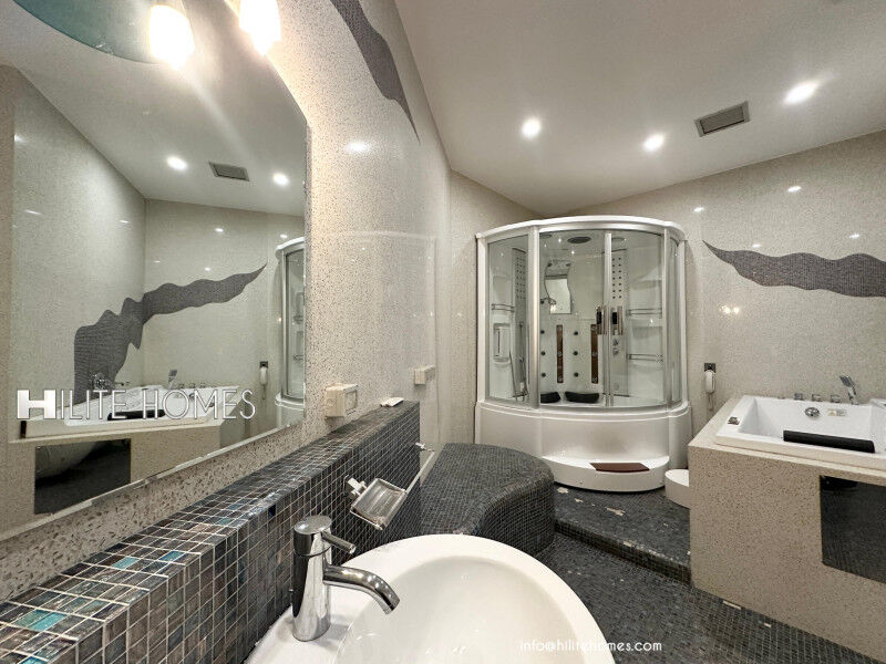 Salmiya, Apartments, Flats, Houses & Villas, KWD 2200/month,  3 BR,  Luxury Coastal Duplex For Rent In Salmiya