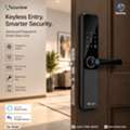 QAR 750,  Secuview Keyless Entry Smart Door Lock With Fingerprint