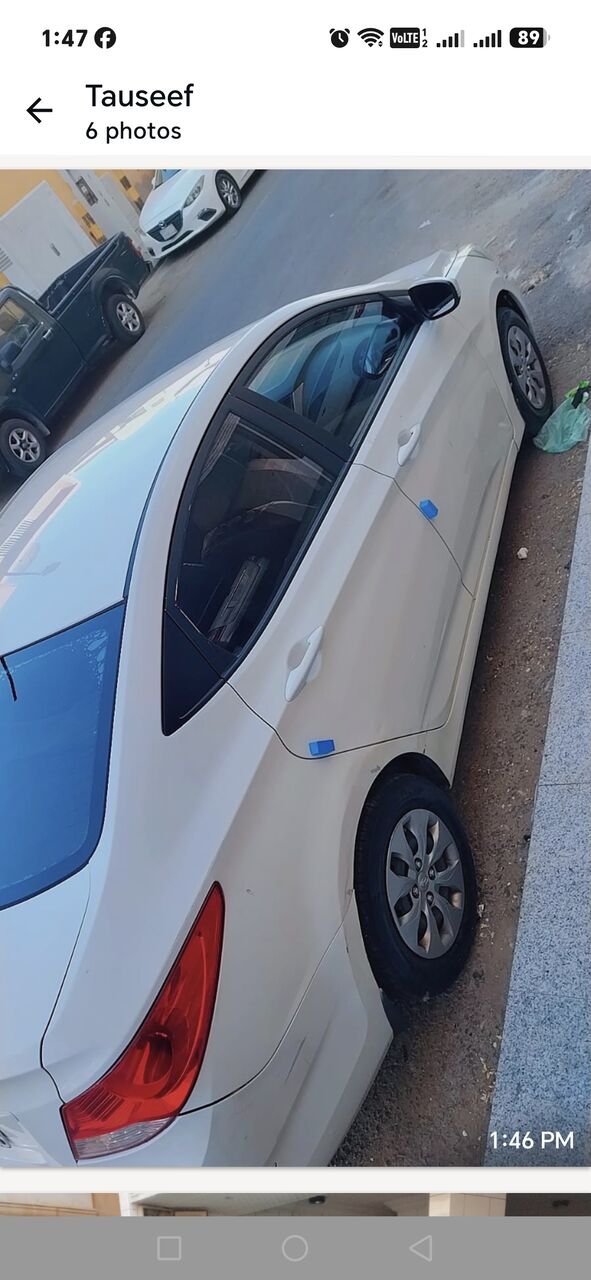 Jeddah, Vehicles, Cars & Trucks , SAR 22000,  Hyundai Accent,  2017,  Automatic,  330000 KM,
