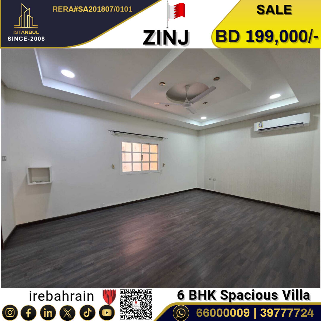 Zinj, Real Estate For Sale, BHD 199000,  Villa For Sale In Zinj