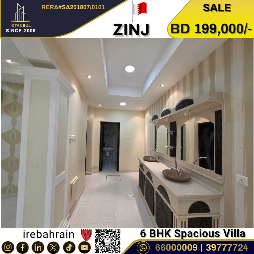 Zinj, Real Estate For Sale, BHD 199000,  Villa For Sale In Zinj