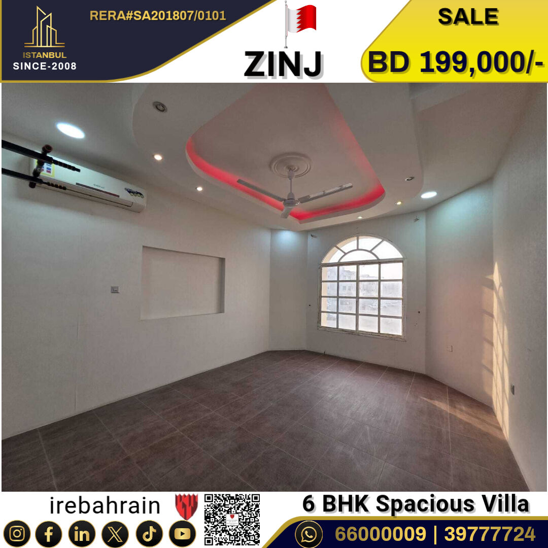 Zinj, Real Estate For Sale, BHD 199000,  Villa For Sale In Zinj