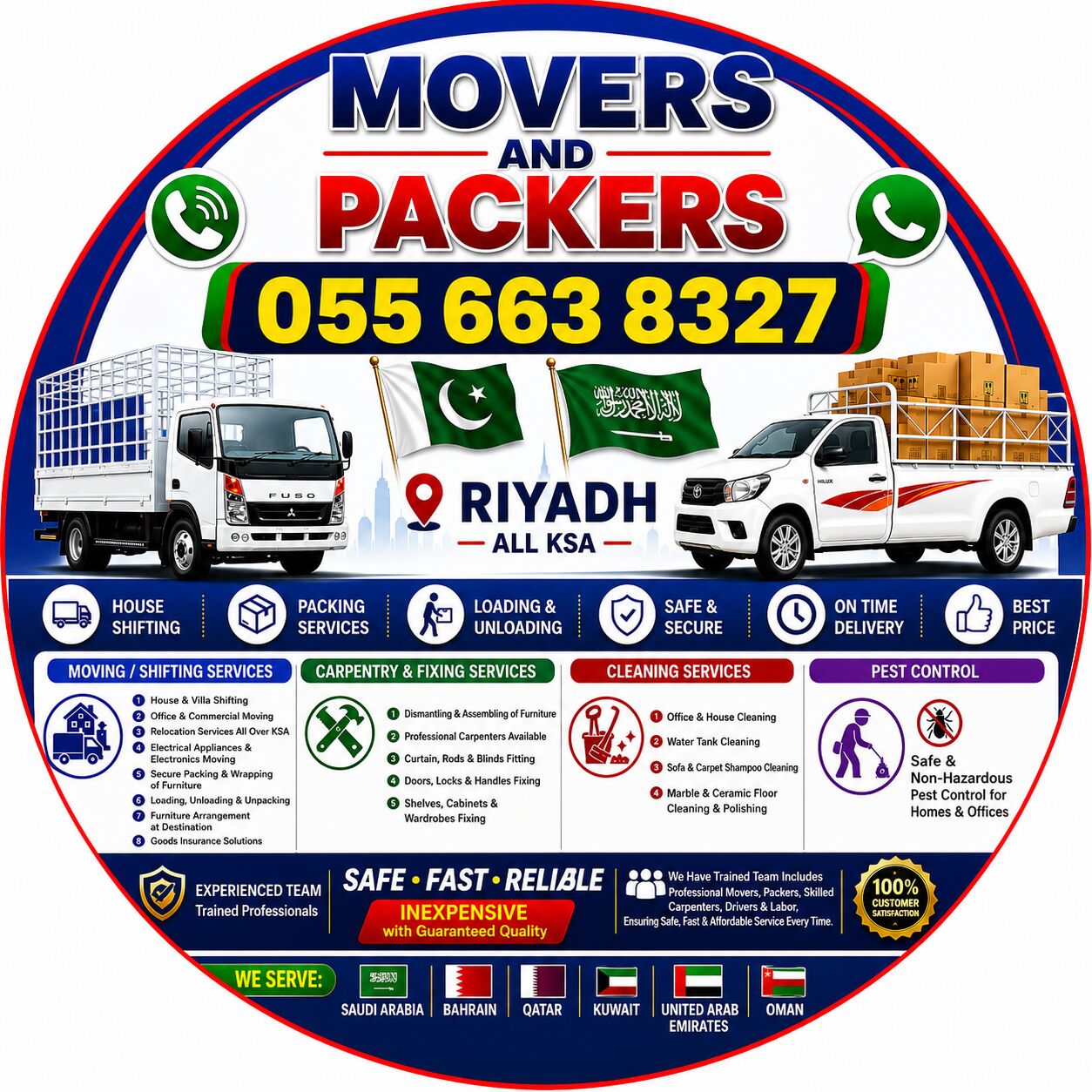 Riyadh, Household, 🏠 HOUSEHOLD SHIFTING SERVICES 🚚  FAST • SAFE • AFFORDABLE • PROFESSIONAL 0556638327