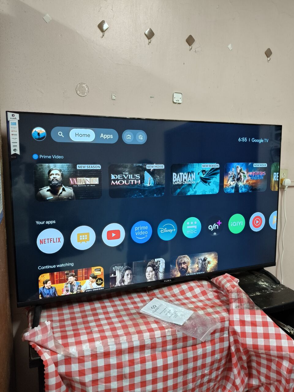 Khobar, Electronics, SAR 1100,  Fujika Smart J65" TV