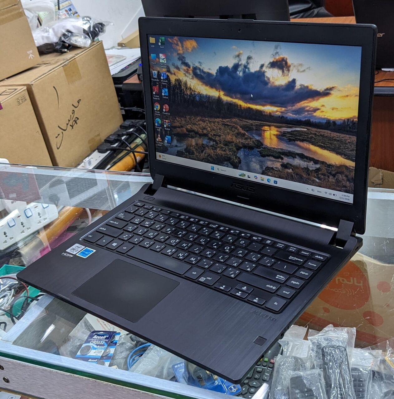 Manama, Tablet Computers, BHD 78,  Asus 10th Generation Core I3 Laptop 8GB RAM 256GB SSD 14" Display FREE Bag, Mouse