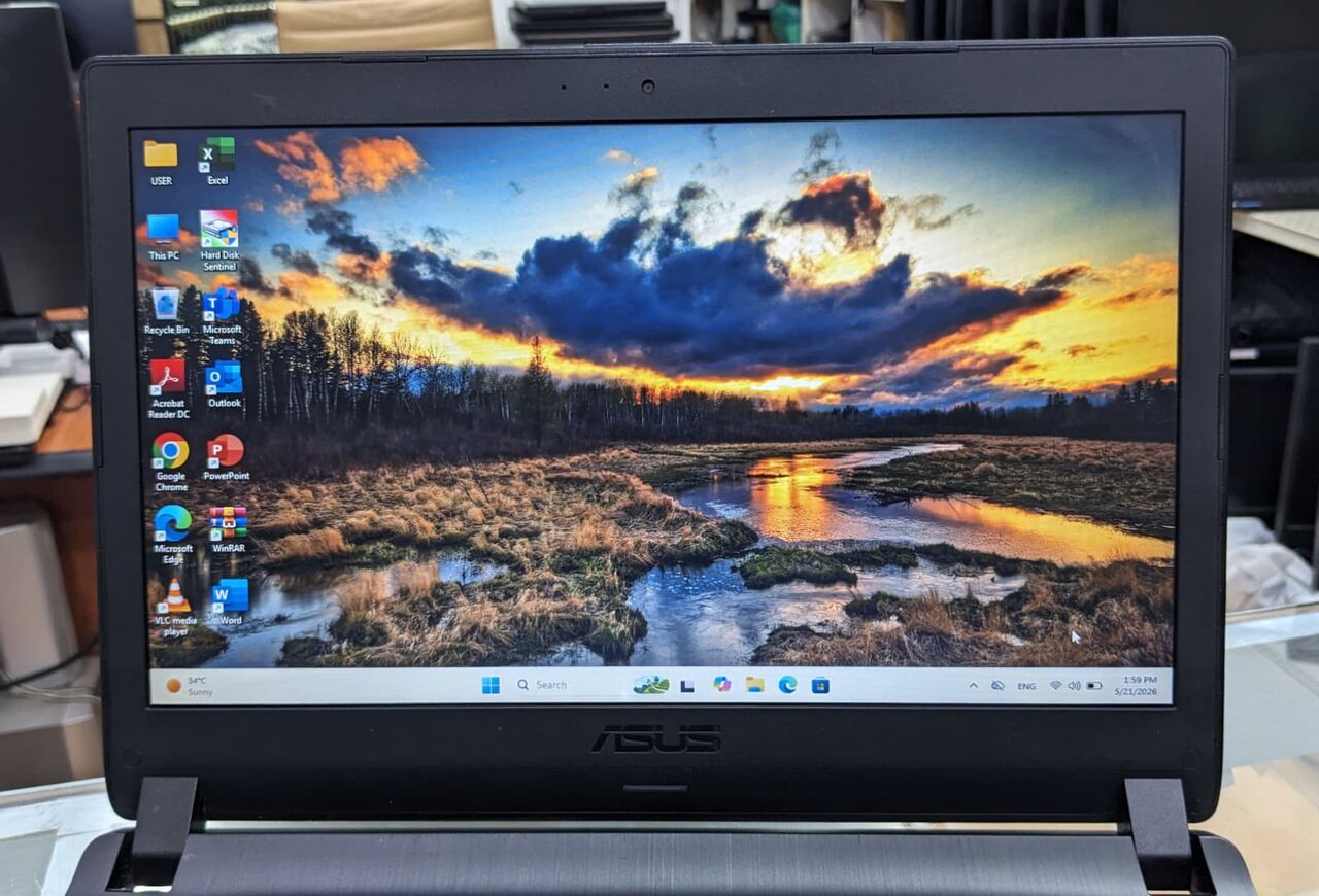 Manama, Tablet Computers, BHD 78,  Asus 10th Generation Core I3 Laptop 8GB RAM 256GB SSD 14" Display FREE Bag, Mouse