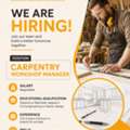 Carpentry Workshop Manager