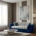INR 15,  Bharat Lifestyle 3 Seater Sofa Set | Stylish & Comfortable Living Room Sofa