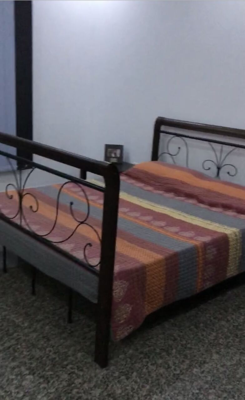 Tubli, Furniture, BHD 80,  Combination Of Dark Brown Wood And Steal Queen Size Bed 150 X 190, Price Is Negotiable