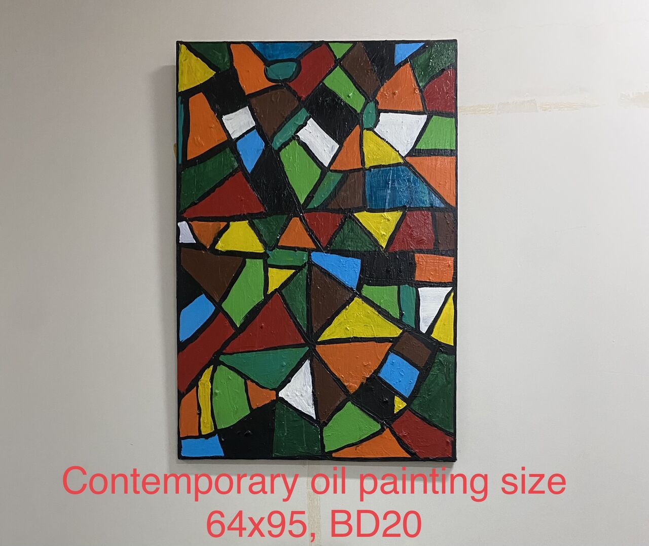 Tubli, Collectibles, BHD 20,  Contemporary Oil Painting, Size 64 X 95 Cm, BD20