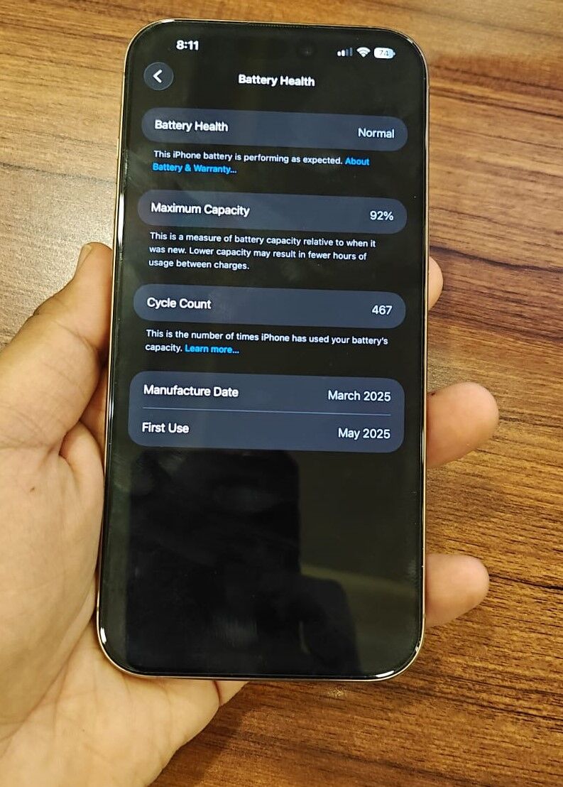 Riyadh, Mobile Phones, SAR 3700,  For Sale: IPhone 16 Pro Max 256GB &ndash; Desert Titanium