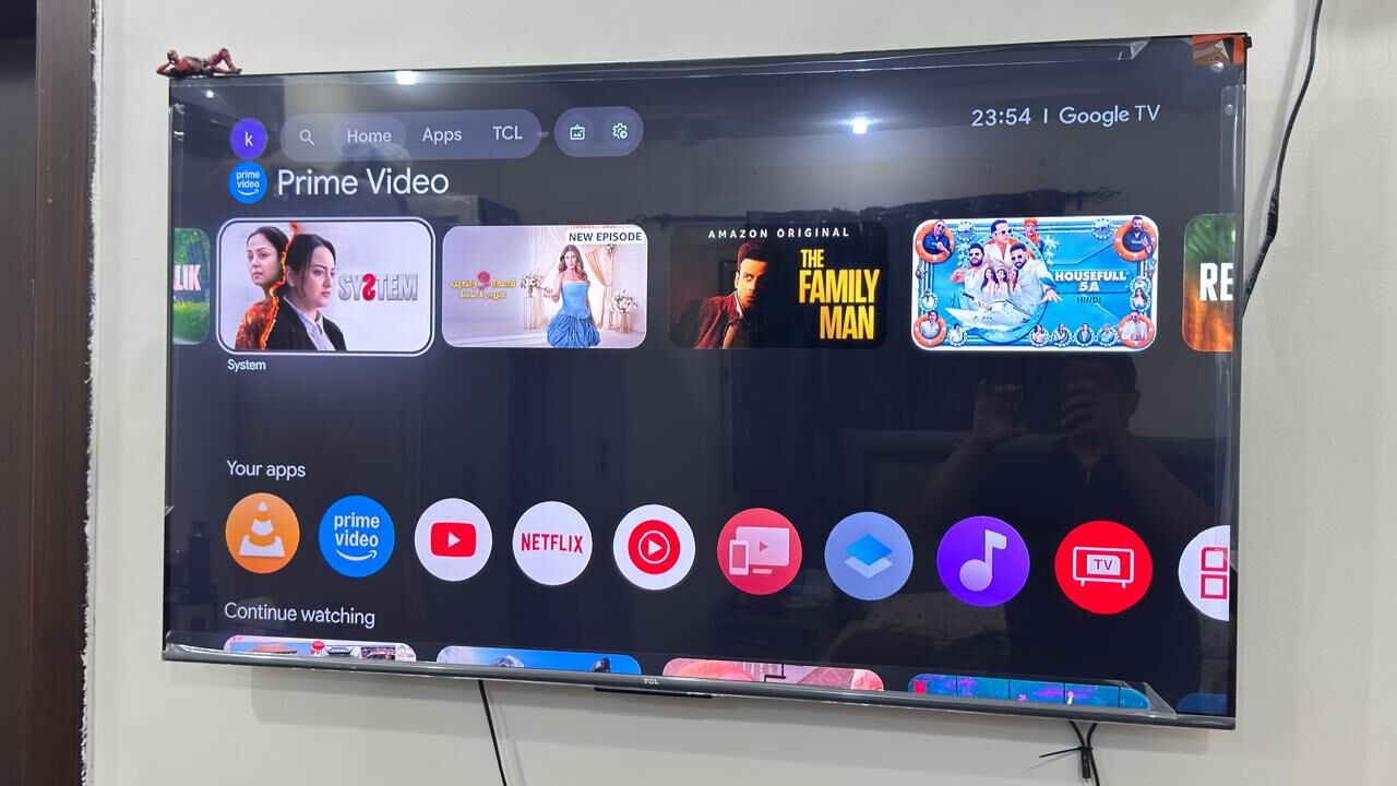 Riyadh, Electronics, SAR 1000,  TCL 55 4K TV Condition Like New