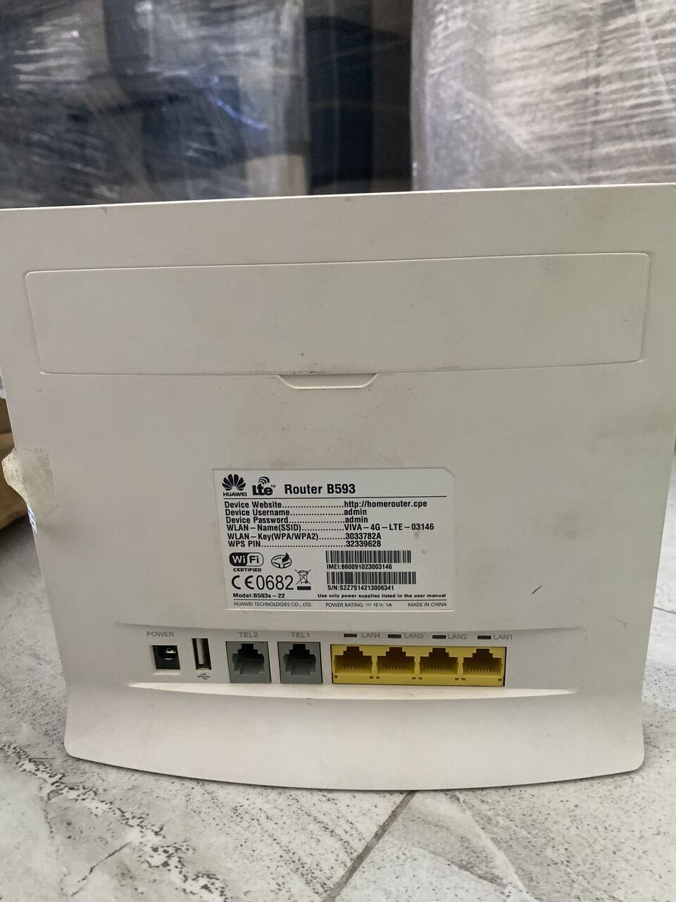 Tubli, Tablet Computers, BHD 20,  Huawei B593s-22 LTE CPE Router Wireless Router, BD20 Or Best Offer