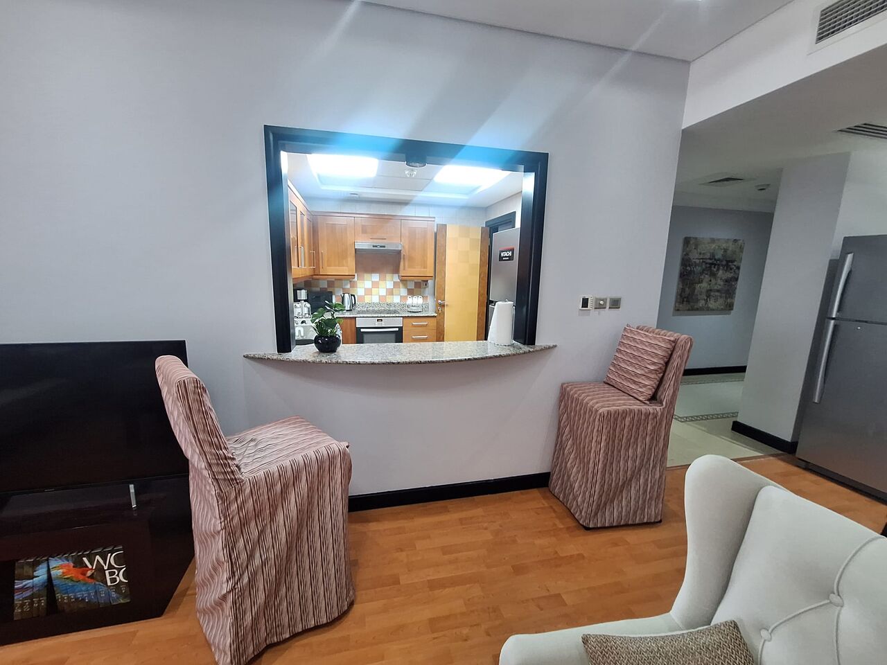 Sanabis, Apartments, Flats, Houses & Villas, BHD 400/month,  Furnished,  2 BR,  1421 Sq. Feet,  ✨ 400 Bd Premium Fully Furnished 2BHK 3 Bathrooms For Rent ✨