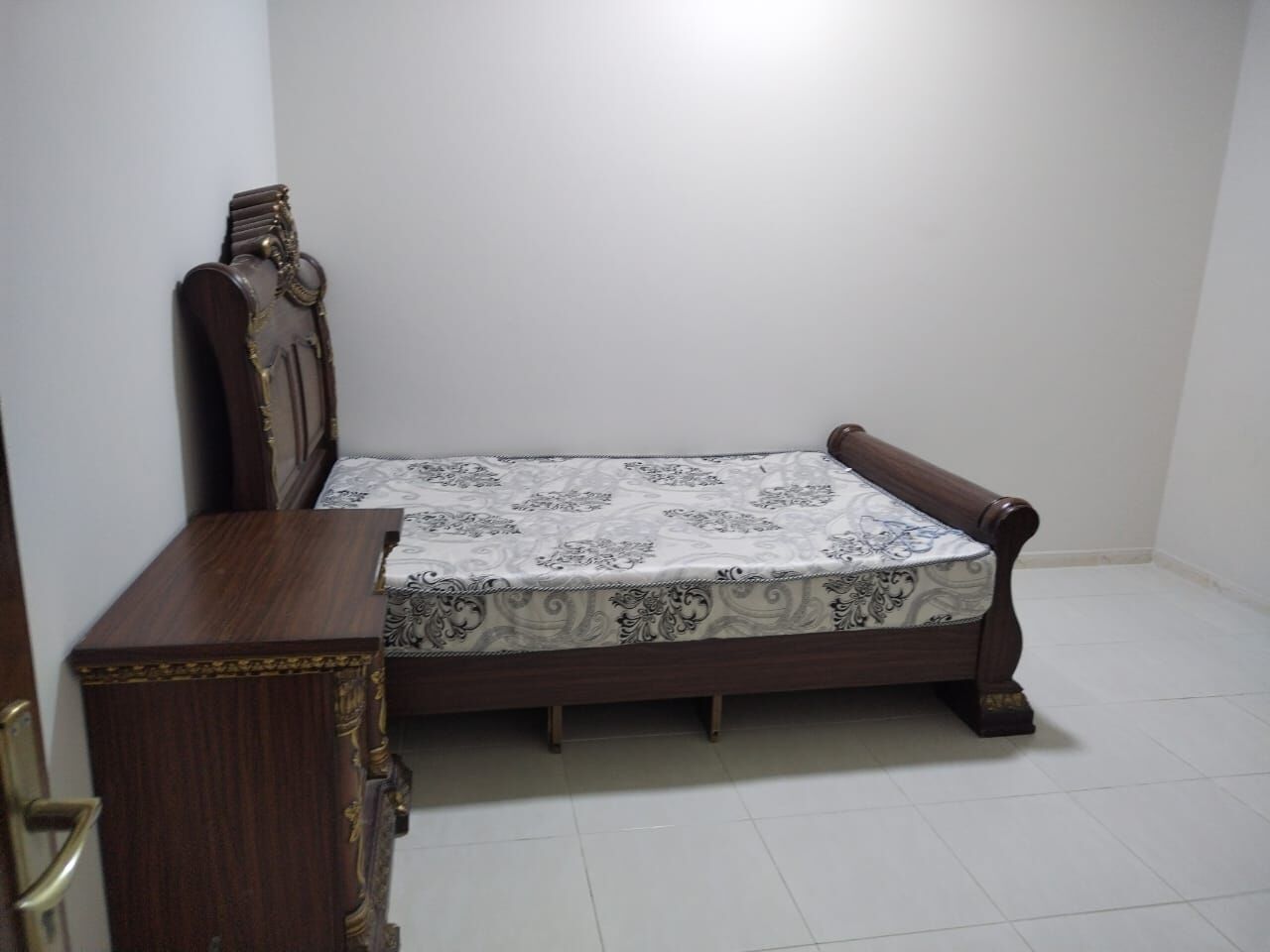 Yanbu, Household Items, SAR 160,  Single Bed With Mattress For Sale Toyota Single