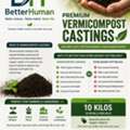 SAR 100,  Organic Worm Castings Available 🌱