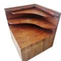 SAR 120,  Solid Wooden Corner Table / Corner Shelf 120SAR Negotiable