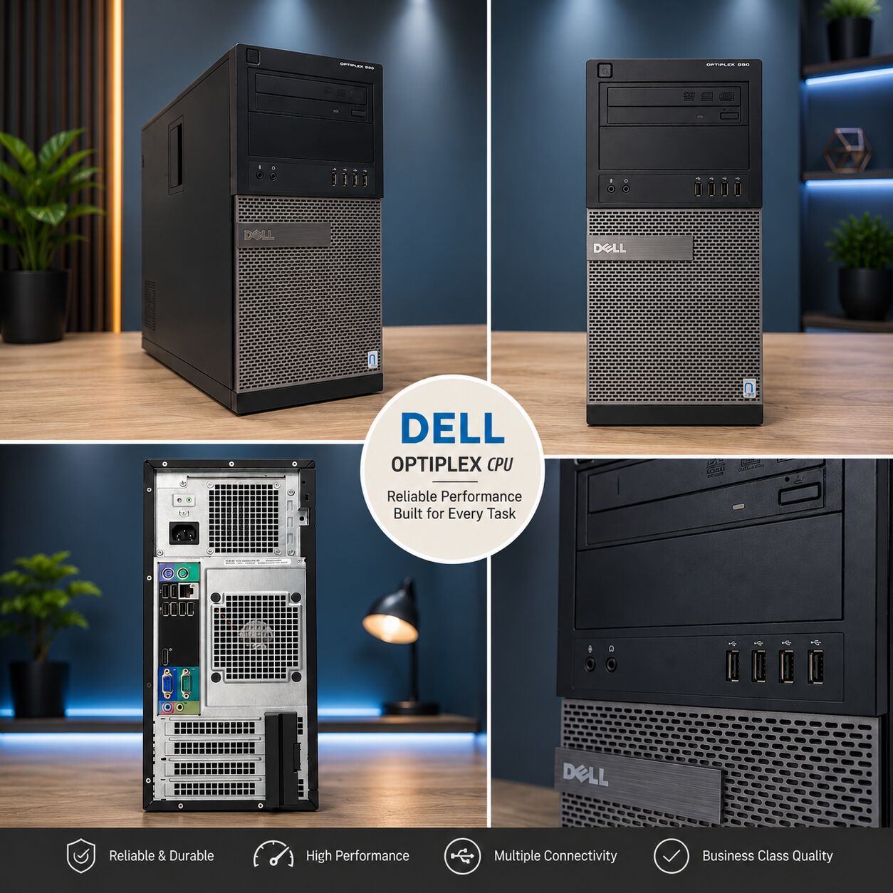 Riffa, Computers, BHD 45,  DELL OptiPlex Mini Tower Intel Core I7 CPU 8GB RAM 160GB SDD BD 45.000 Only