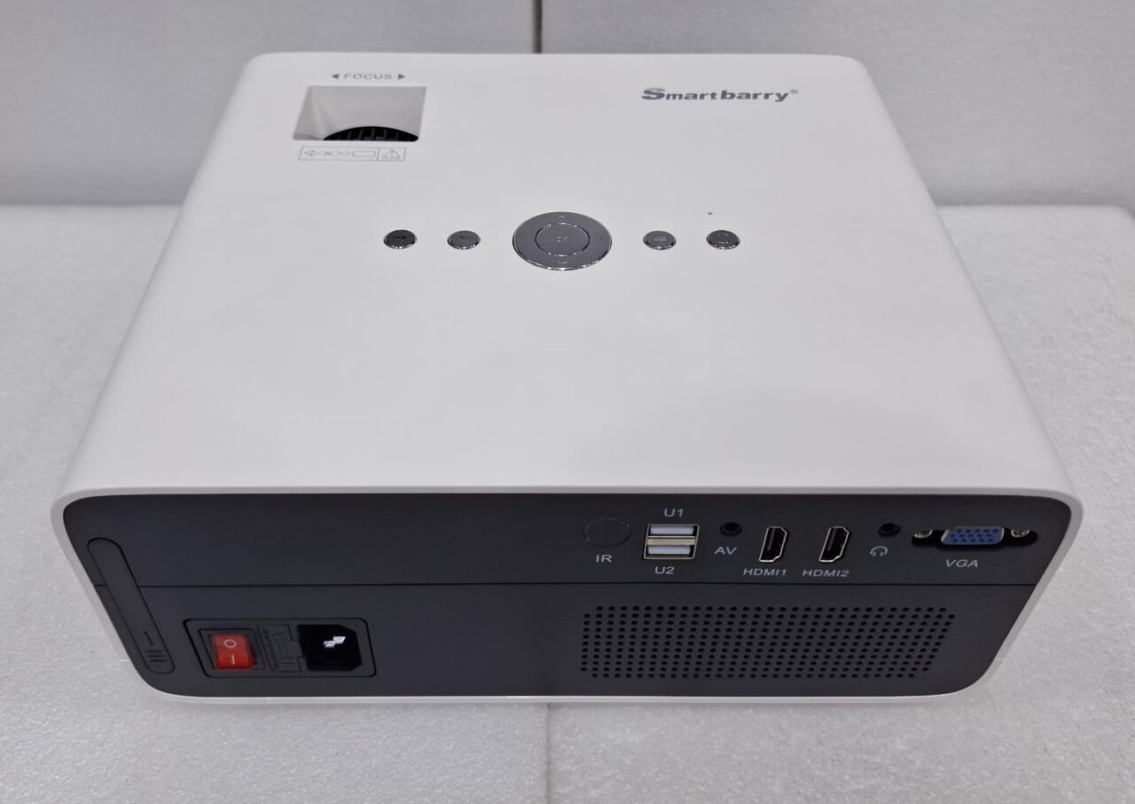 East Riffa, Computers, BHD 65,  Brand New SmartBarry 8K Smart Android Projector BoxPack Android & Mobile Screen Sharing