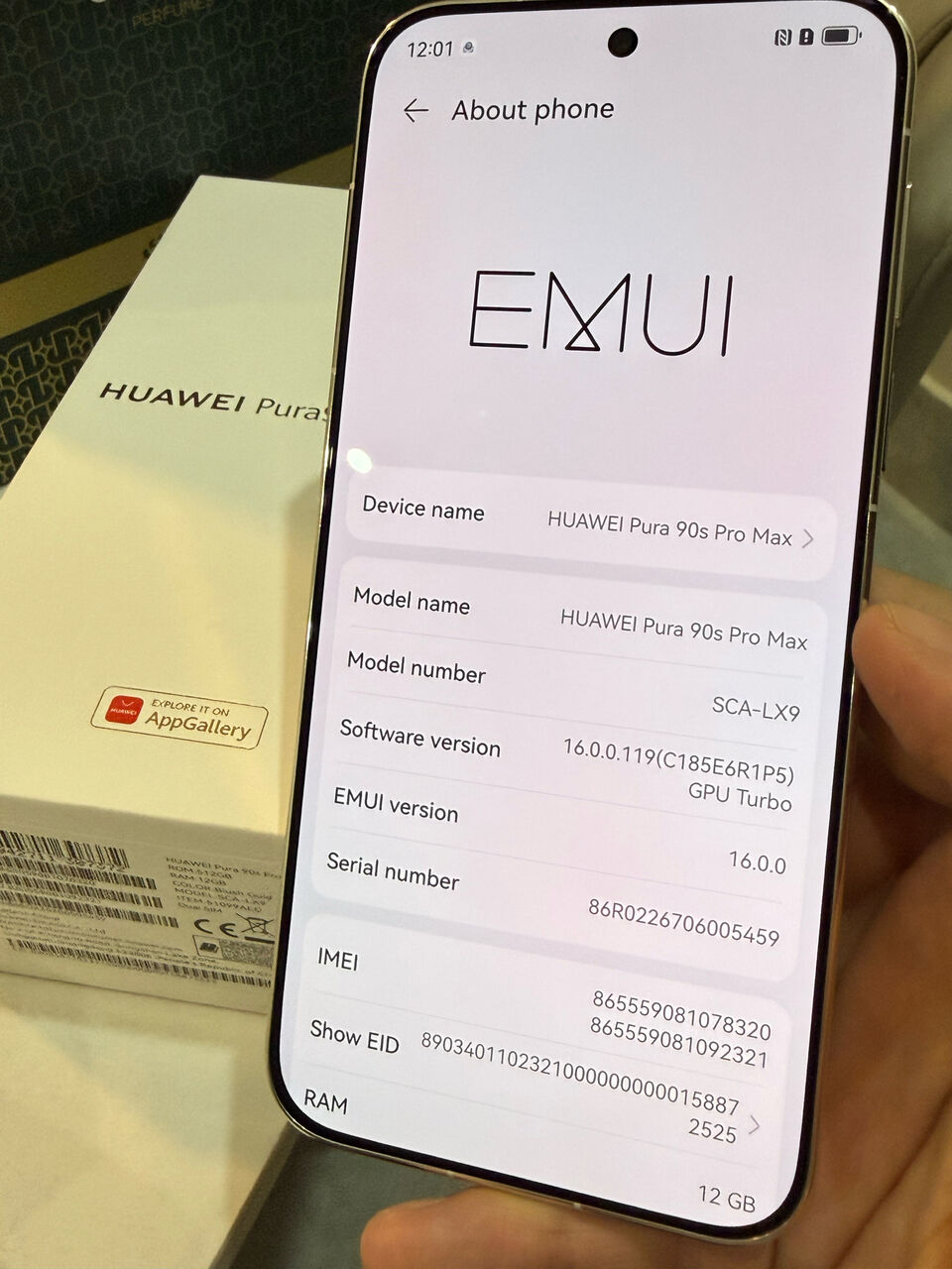 Riyadh, Mobile Phones, SAR 3200,  HUAWEI Pura 90s Pro Max - 512gb - Bought From Jarir On 5/Aug