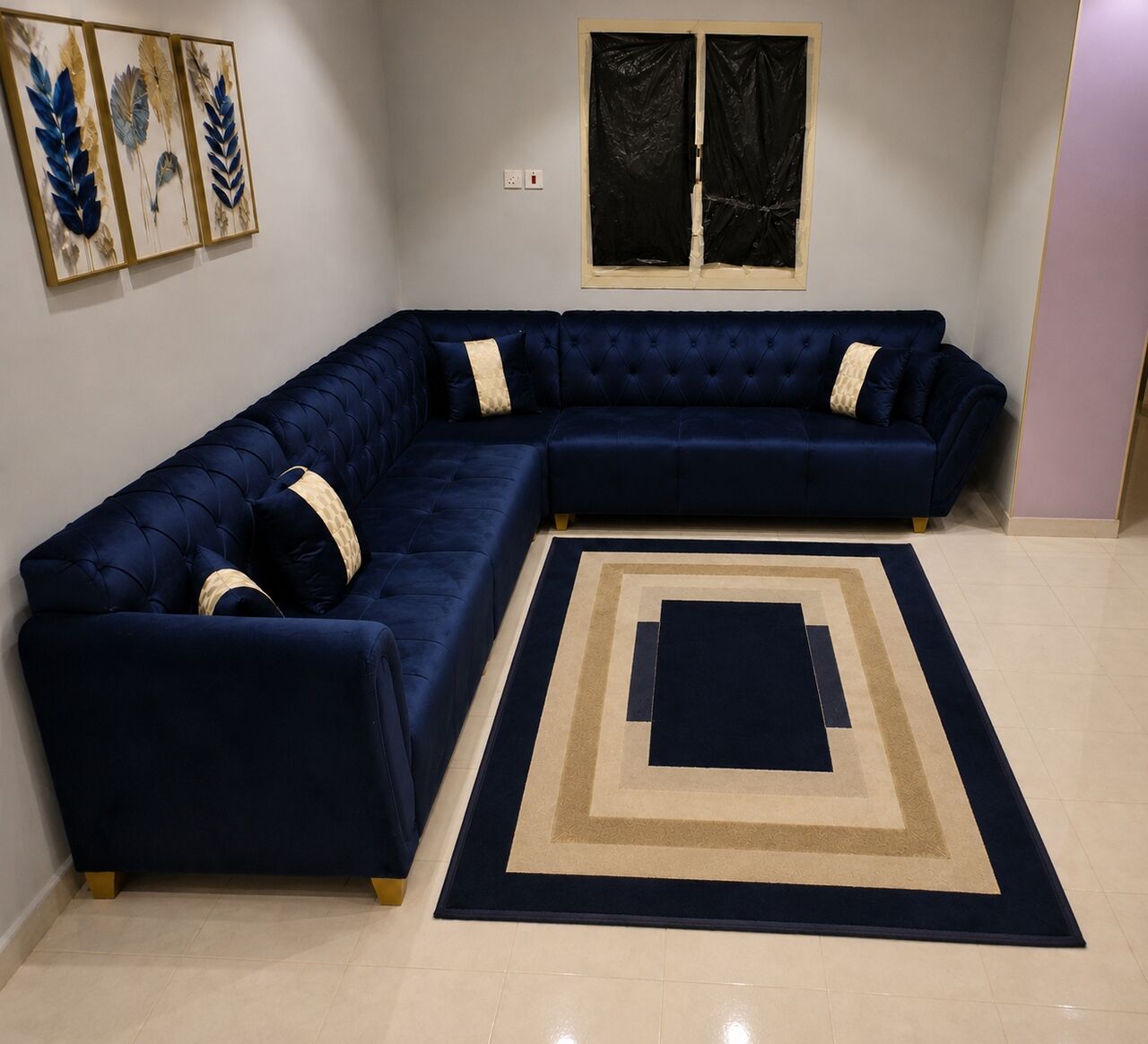 Dammam, Furniture, SAR 600,  Sofa Set 9 Sear Brand New