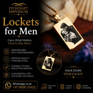 New Delhi, Jewelry, Buy Premium Locket For Men Online