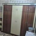 SAR 600,  GOOD CONDITION -- 6 DOOR WARDROBE, CHESTER DRAWER, DRESSING TABLE AND CURTAIN