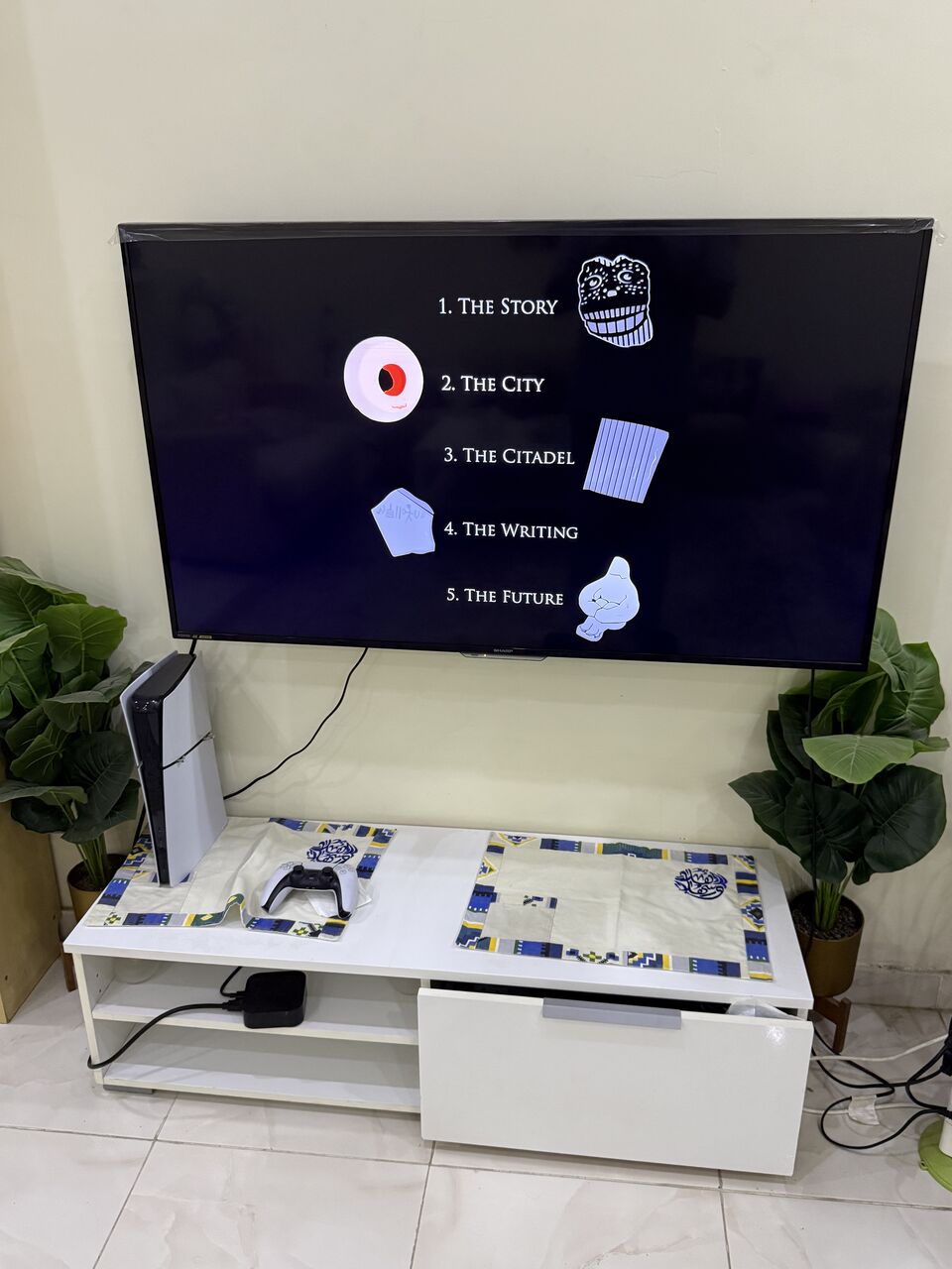 Al Rehab, Electronics, SAR 900,  55 Inch Smart TV With TV Table