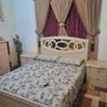 SAR 500,  Bed Withmattress And Side Tables --- 500