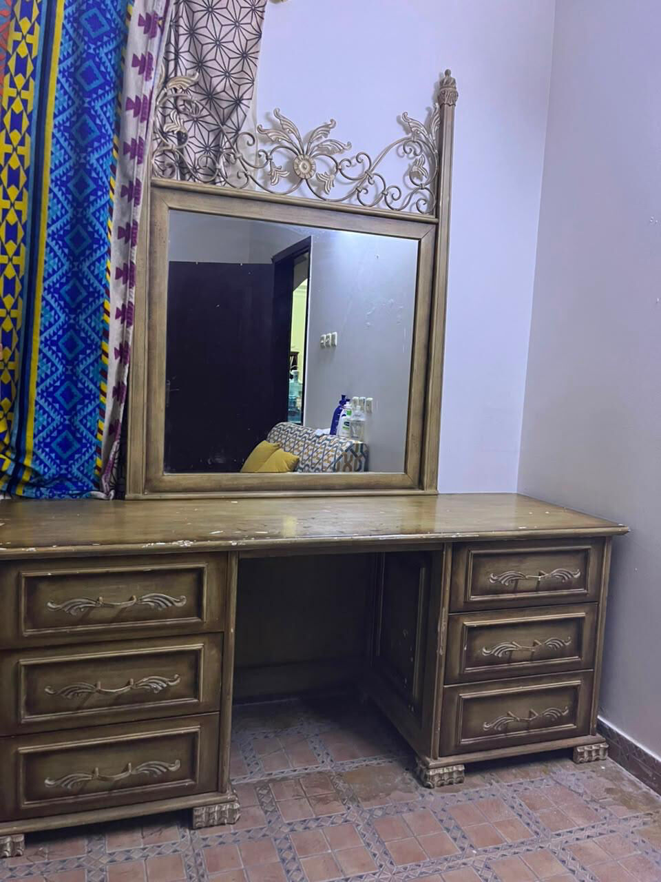 Riyadh, Furniture, SAR 550,  Double Bedroom Set (200×200) For Sale