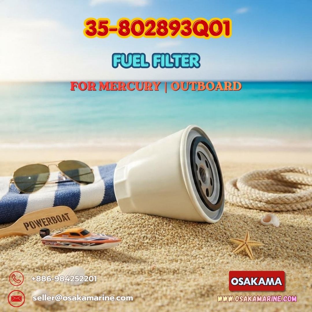 Paris, Auto Parts, EUR 99999,  Fuel Filter 35-802893Q01 For Mercury Mercruiser Sterndrive