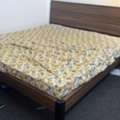 SAR 1200,  Sale - King Size Bed & Four Door Wardrobe With Dressing Table In Hara