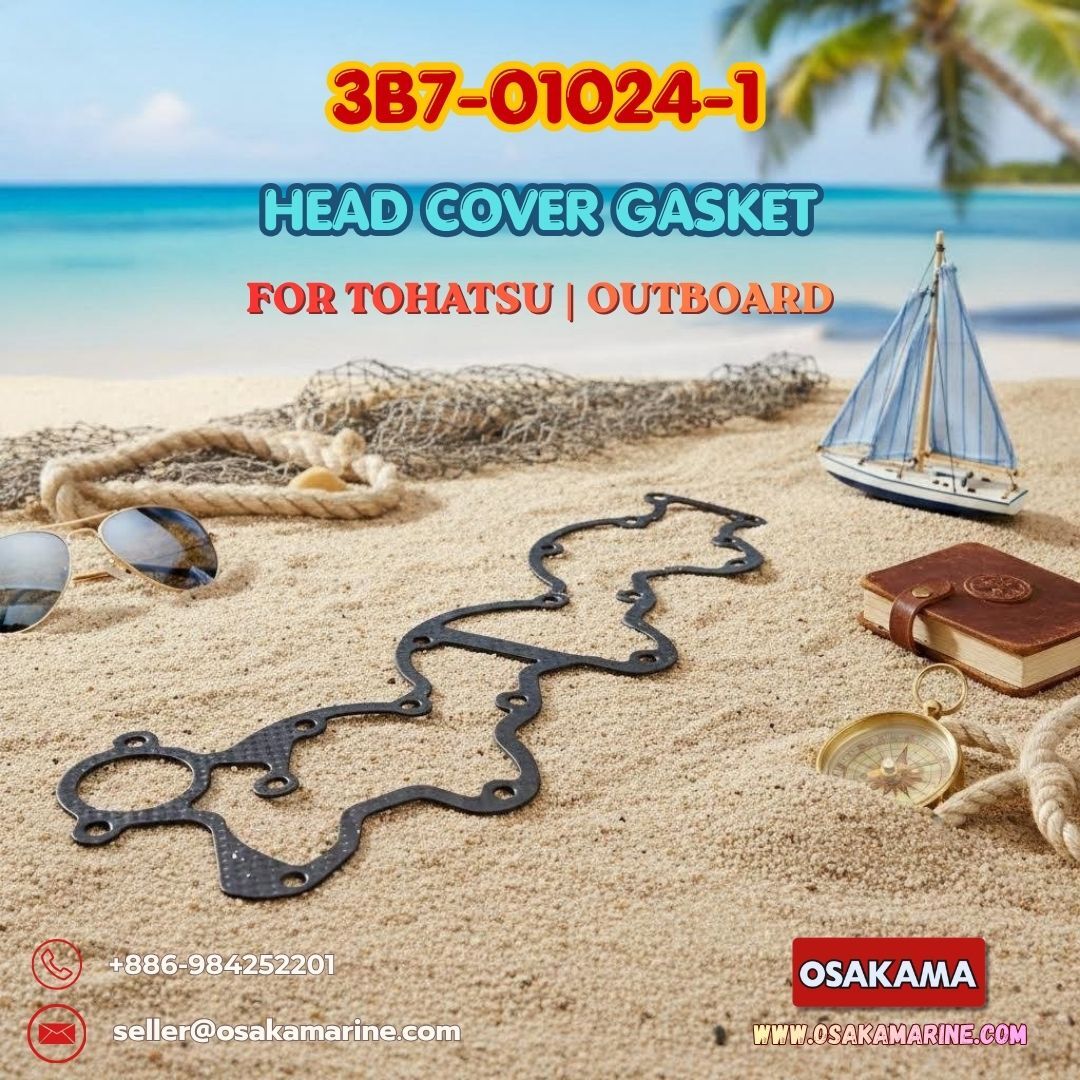 Paris, Auto Parts, EUR 99999,  Head Cover Gasket 3B7-01024-1 For Tohatsu Outboard