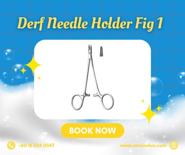 Kuala Lumpur, Health & Beauty Items, The Derf Needle Holder Fig 1 By SMS Instrument Is Designed For Delicate Surgical Work