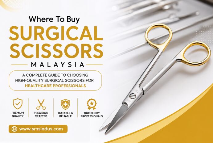 Kuala Lumpur, Health & Beauty Items, The Derf Needle Holder Fig 1 By SMS Instrument Is Designed For Delicate Surgical Work