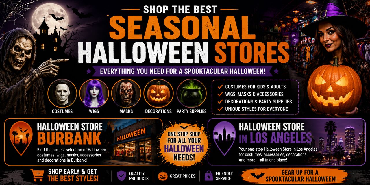 New York, Clothing & Accessories, Halloween Store Burbank &ndash; Halloween Costumes & Accessories
