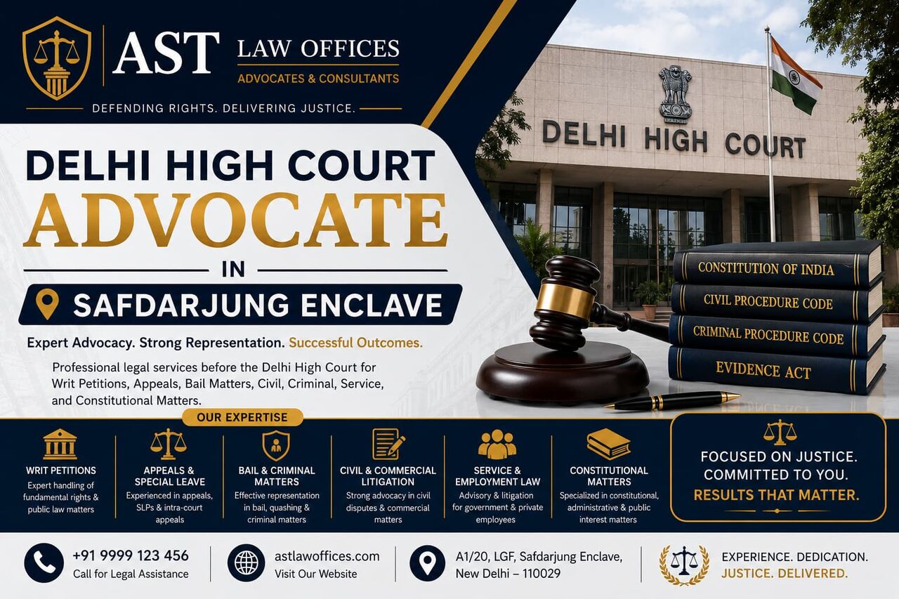 New Delhi, Legal, Delhi High Court Advocate In Safdarjung Enclave &ndash; Experienced Legal Counsel