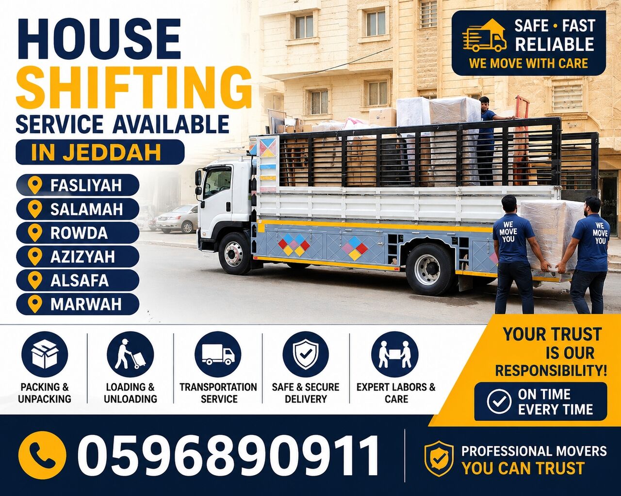 Jeddah, Labor/Moving, Professional Movers.Available In Ksa For_House Office Shifting/Jeddah 2 All Ksa 0596890911